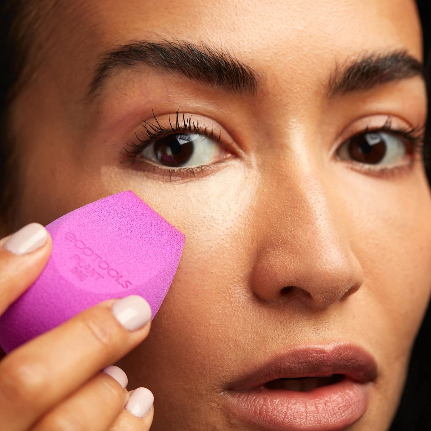 Bioblender Makeup Sponge, Compostable Makeup Blender, for Liquid & Cream Foundation, Seamless Application, Eco-Friendly Beauty Sponge, Cruelty-Free & Latex Free, 1 Count
