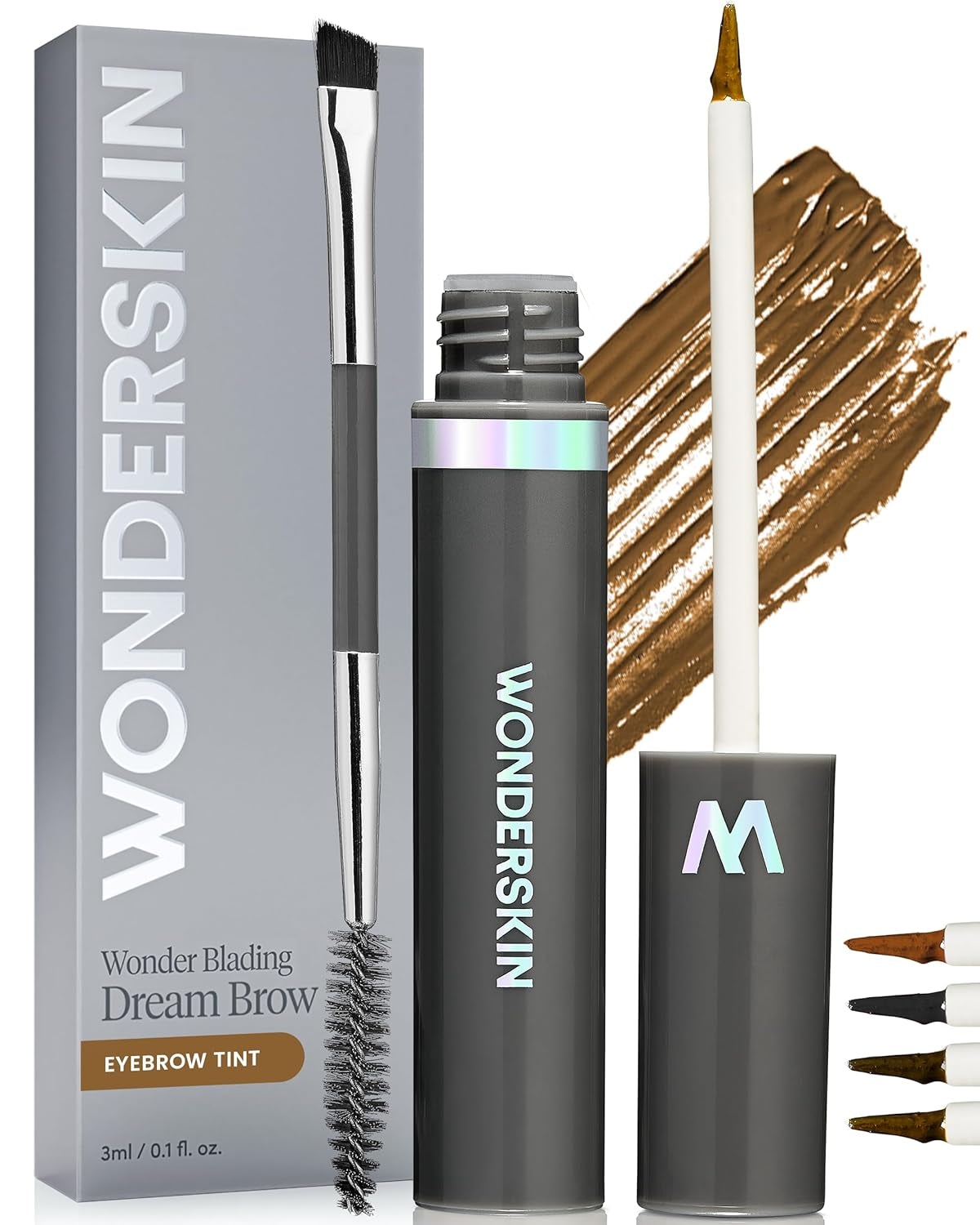 Dream Brow Eye Brow Gel, Long Lasting Eyebrow Gel, Waterproof Eyebrow Mascara, Transfer Proof Tinted Brow Gel and Eyebrow Filler (Blonde)